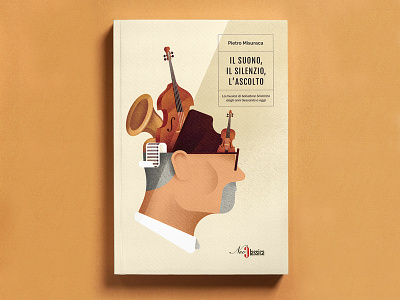 Sciarrino Cover Illustration book book cover cover design cover illustration daniele simonelli dsgn head illustration