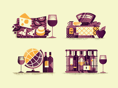 Wine Spot Illustration