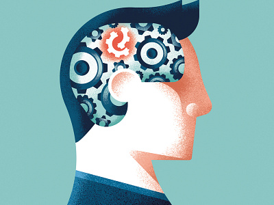 La Repubblica - Brain Stroke by Daniele Simonelli on Dribbble