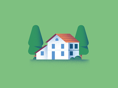 House building daniele simonelli dreamhouse dsgn garden house illustration texture vector