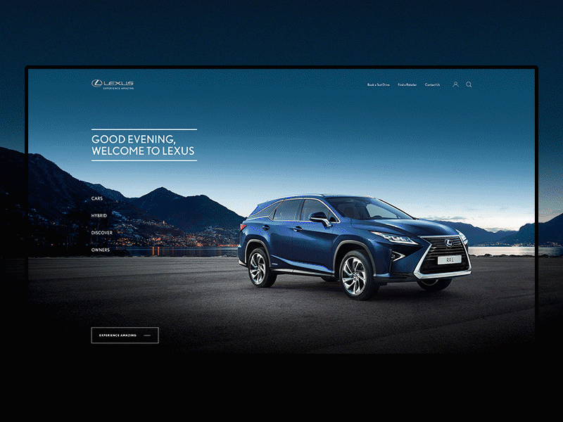 Lexus Website
