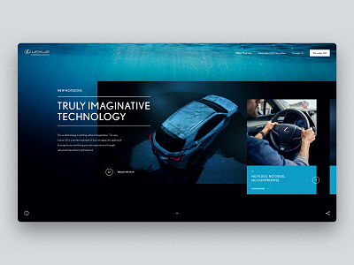 Truly Imaginative Technology art direction automotive design brand campaign campaign design cars design digital editorial design graphic design interaction design interactive lexus technology ui deisgn ux design web design website website design websites