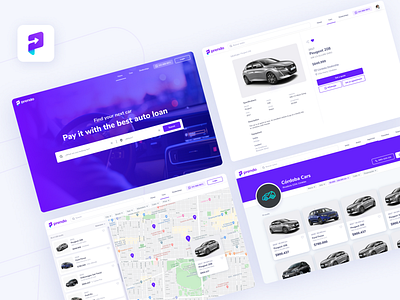 Car Marketplace app app design branding design figma logo ui ux web