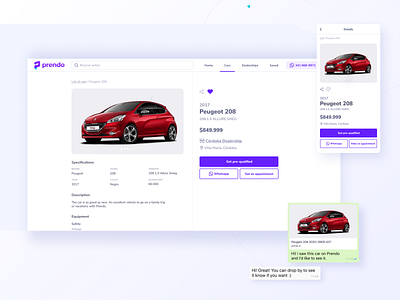 Car Marketplace | Product page app app design branding design figma interaction design logo product design ui ux web