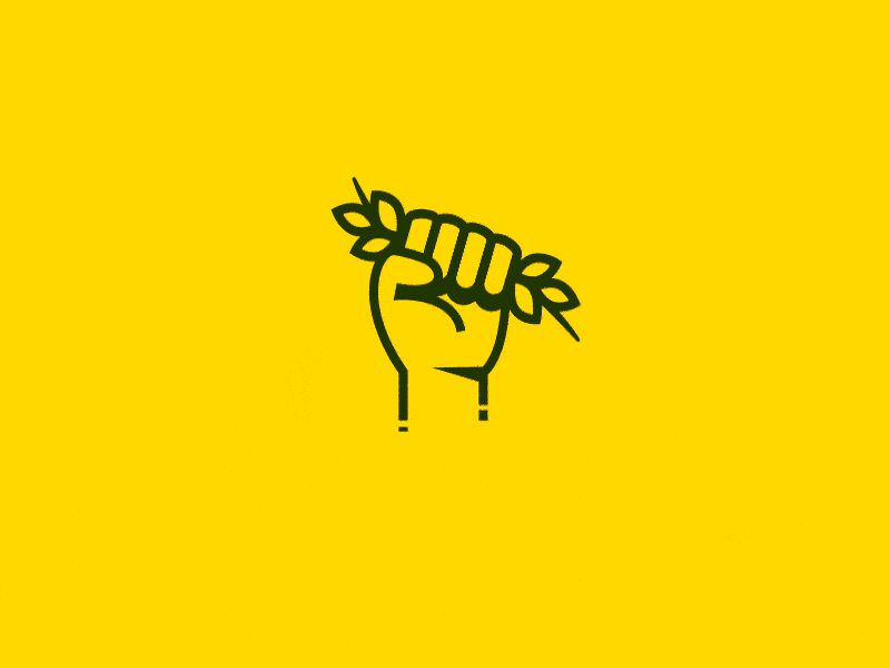 Revolta Beer || Branding animation be beer branding design fist hand icon illustration logo peace revolta revolution su typography vector