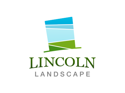 Lincoln Landscape branding landscape logo logomark