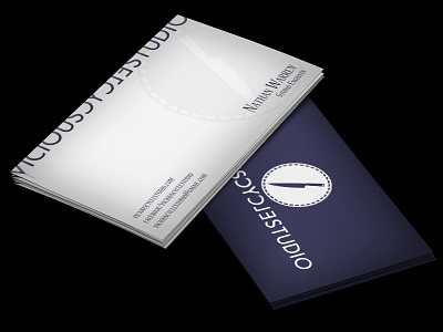 Vicious Cycle Studio Card branding business card business card design identity