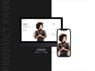 Stradivarius Product Page design desktop dxd fashion mobile responsive ui ux web