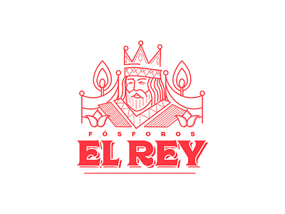 Fósforos El Rey Logo by Simón Londoño Sierra on Dribbble