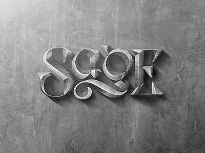 Sage wordmark australia custom type hip hop lettering rap type uncial wordmark