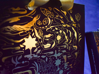 Artisan's Alchemy artisan bags design fantasy golden golden foil graphic design hand made illustration jewerly packaging