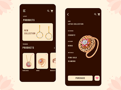 Jewellery Application adobe photoshop adobexd app dailyui design diamond figma icon illustration jewellery logo typography ux vector xd xd design