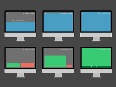 Helpers illustrations for an IxD doc