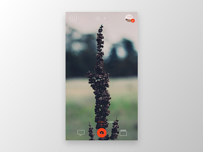Mustbin: Camera camera iphone minimal mobile ui