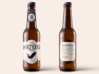 Ugartebeer vol. 2 beer beer bottle branding design handlettering handmade type handmadefont lettering type typography