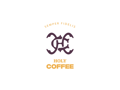 Holy Coffee branding design handlettering handmade type handmadefont illustration lettering retro type typography