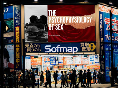 The Psychophysiology of Sex banner design blog design design grahic design illustration