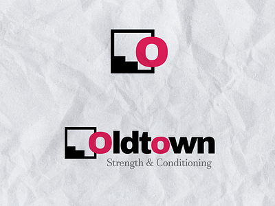 Logo for 'Oldtown -Gym'. graphic graphicdesign logo logo design visual visual identity