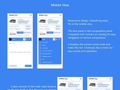 Server Confgurator Interface Design