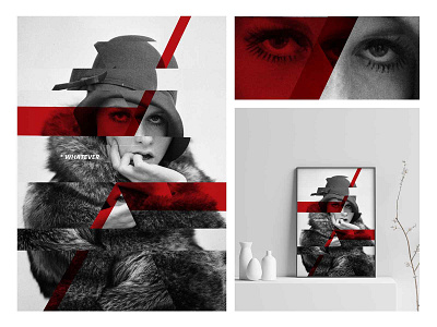 digital collage poster collage design digital art graphic graphic design illustration poster poster art print woman illustration