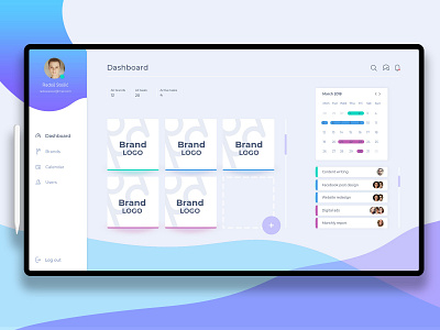 Presentation app design task manager ui ux web