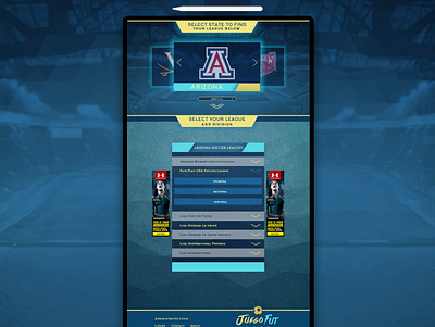 JuegoFut app design ui ux web website