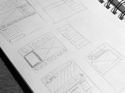 Cooper Union Sketch 4 sketch wireframe