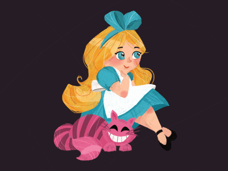 Alice in Wonderland aliceinwonderland childrens book design fairytales illustration photoshop