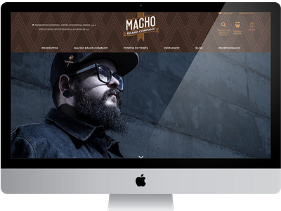 Home Macho Beard beard ecommerce prestashop responsive web design