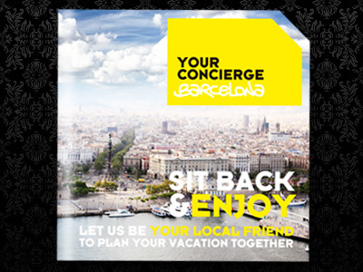 Your Concierge Barcelona Brochure brochure graphic design