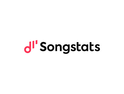 Songstats analytic analytics analytics chart app branding clean design design icon logo minimal minimal branding minimalist music song stats