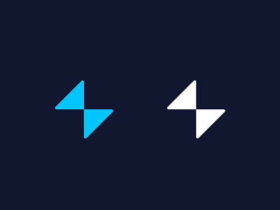 Bolt logo abstract app bolt bolt logo design flat icon lighting logo minimal minimal branding minimalist vector