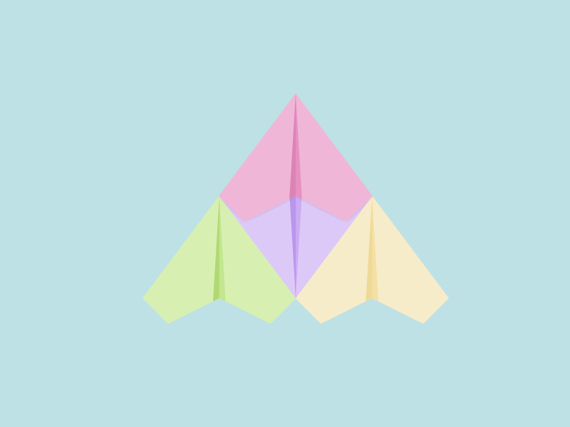 Paper Planes by Craig Ferguson on Dribbble