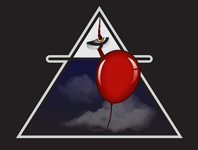 Elements of Horror: Air-IT air deseyenerd design elements halloween horror illustration magik pennywise symbols vector