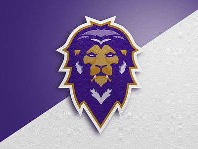 Lion Sports Logo branding illustration lion logo logotype marks mascot sports sports logo vector