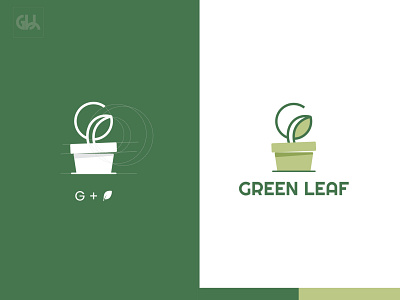 Green Leaf Logo Design Process brand identity designs leaf logo leaf logo design letter logo logo logo design logo design concept logo design process logotype minimal plant nature logo