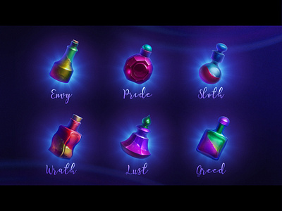 6 Sins Bottles