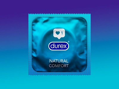 Packaging Durex Like Edition beginner blue brand branding colorful design durex follow gradient grapgicdesign jesuscarrasco jesuscarrascoart jsigner mockup packaging portfolio team