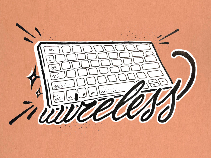 Apple Fanzine graffiti dribbble product identity identity branding keyboard apple jsigner drawing tattoo graphicdesign art illustration