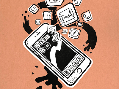 Apple Fanzine apps art designer dribbble graphicdesign illustration iphone jesuscarrasco jsigner ui ux