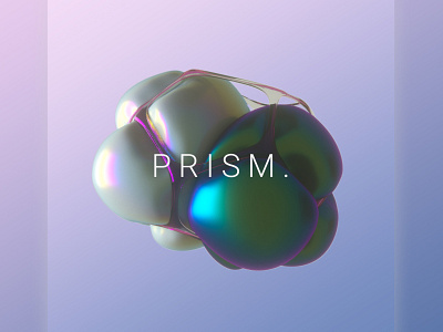 PRISM . abstract c4d digitalart gradient octane octanerender photoshop