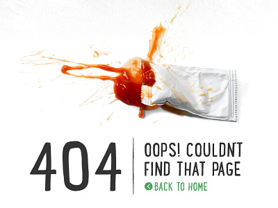 404 404 error ketchup‎ lost packet page