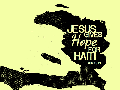 T Shirt - IN PROGRESS grunge haiti hope jesus shirt t tshirt