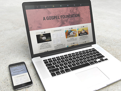 Becoming Disciples Making Disciples.com discipleship gospel jesus responsive ui web design