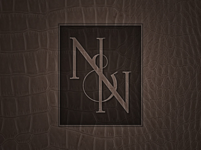 Simple Logo Concept for a friend [UPDATE] brand branded concept engraved identity leather logo nn