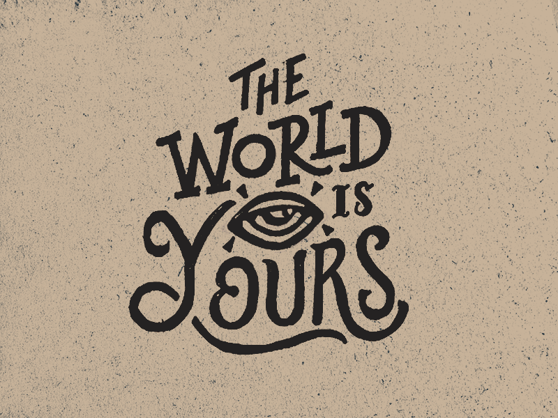 the world is yours wallpaperTikTok Search