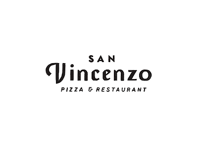 San Vincenzo Pizzeria by Jozef Arpa on Dribbble