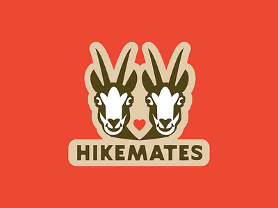 Hikemates sticker