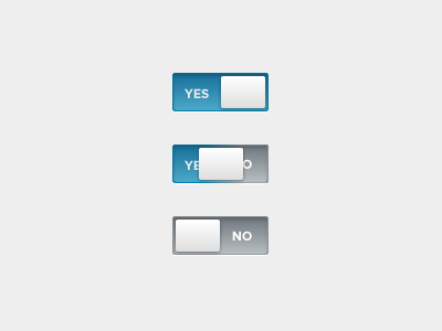 Switches blue button grey no off on radio switches toggle ui white yes