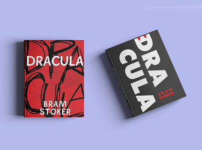 Dracula Book Covers bold book cover book design editorial